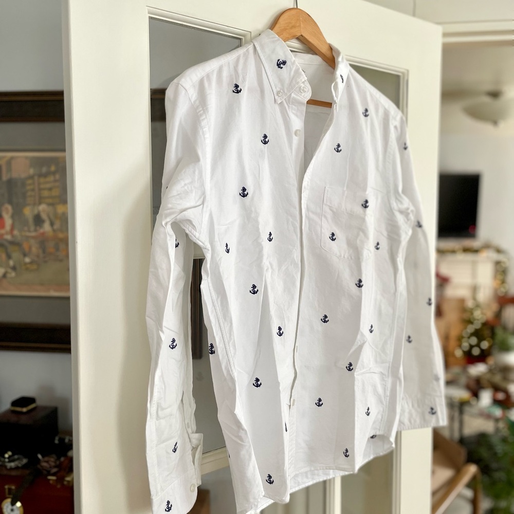 J. Crew L/S lightweight button down - Picture 3 of 4